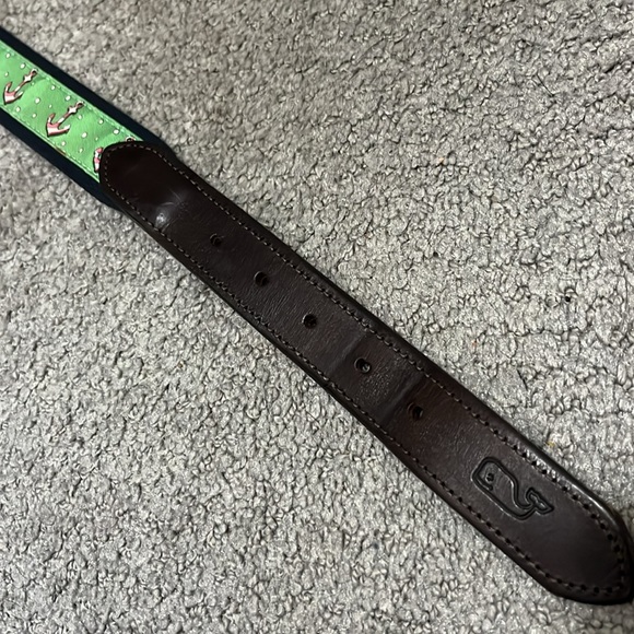 Vineyard Vines Mens Christmas Anchor Belt 36 - Picture 7 of 7